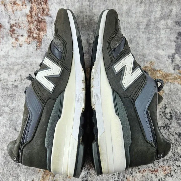 New Balance 997 Running Sneakers Men 9 Wide Green M997DPA Age of Exploration USA - Picture 9 of 14